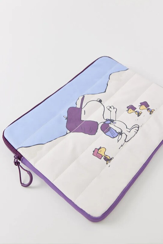 women'secret pokrowiec na laptopa SNOOPY fioletowy 4848842