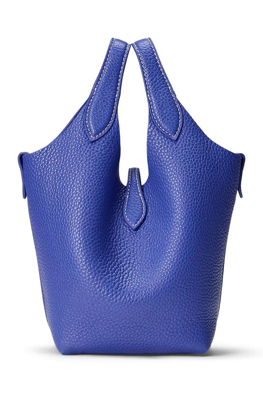 Polo Ralph Lauren leather handbag Crossbody 428944657 blue SS25