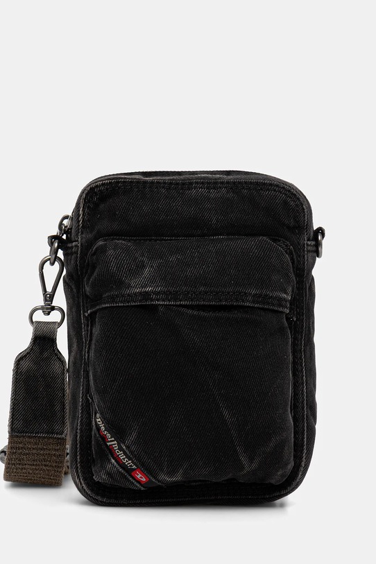 Джинсовая сумка Diesel MULTI-PKTS MULTI-PKTS CROSSBOD гладкий чёрный X10245.P4485