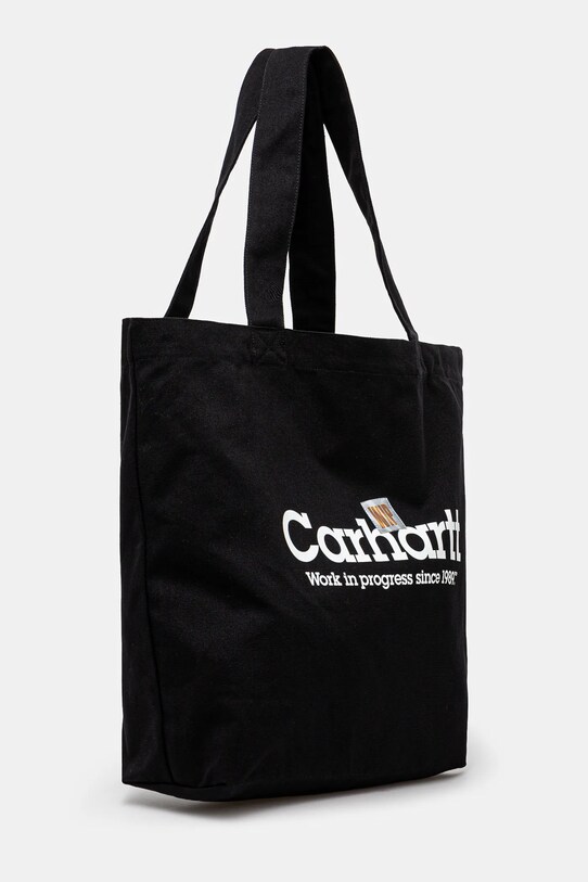 Хлопковая сумка Carhartt WIP Canvas Graphic Tote Large I032928.2NTXX чёрный SS25
