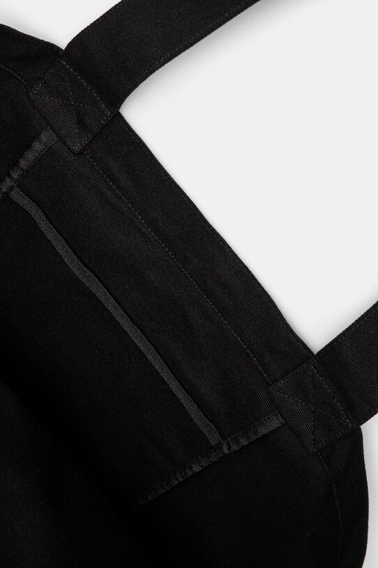 Бавовняна сумка Carhartt WIP Canvas Graphic Tote Large I032928.2NTXX чорний