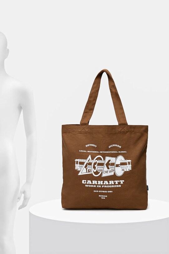 Pamučna torba Carhartt WIP Canvas Graphic Tote Large I032928.2NUXX