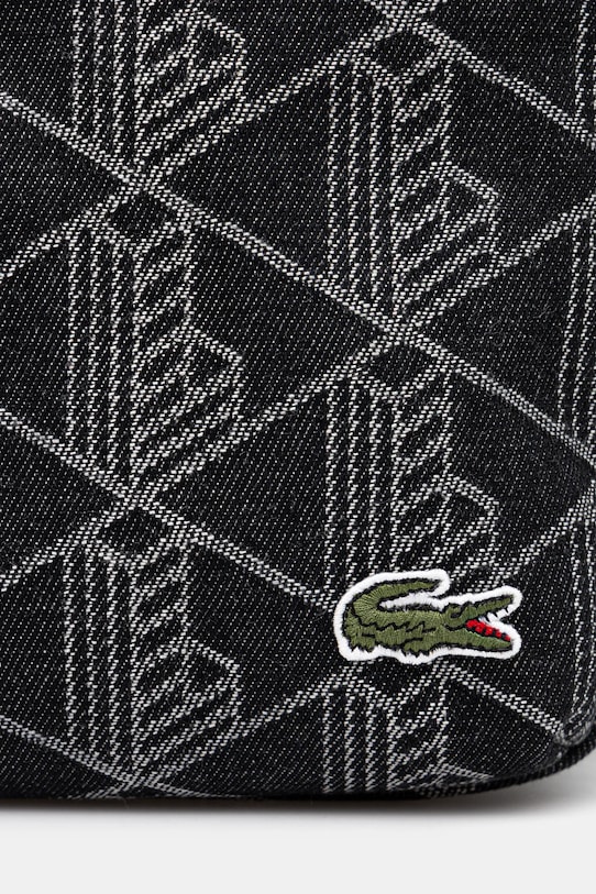 Lacoste saszetka jeansowa czarny NU4869NZ