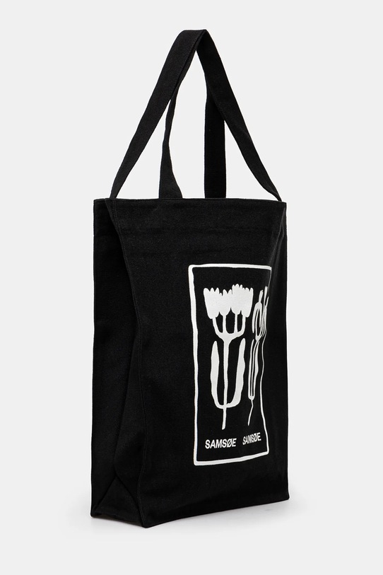 Samsoe Samsoe cotton bag Sajournal U24400002 black SS25