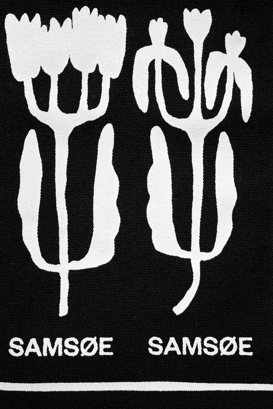 Samsoe Samsoe cotton bag Sajournal black U24400002