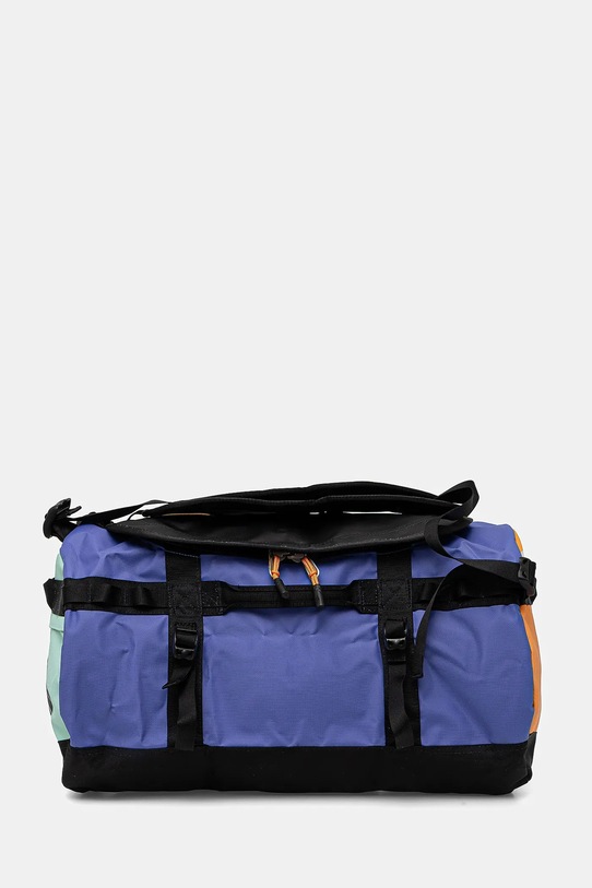 Športová taška The North Face Base Camp Duffel 50L vzorovaný modrá NF0A52STB911