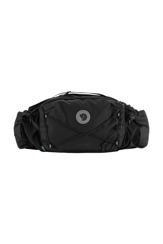 Сумка на пояс Fjallraven Abisko гладкий чорний F23200306