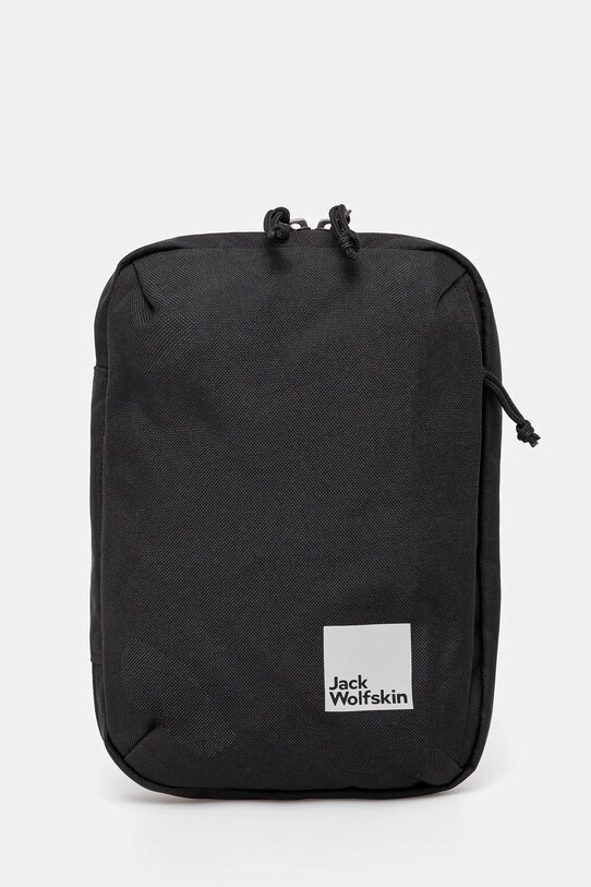 Torbica za okoli pasu Jack Wolfskin Konya Tekstil črna 8007811