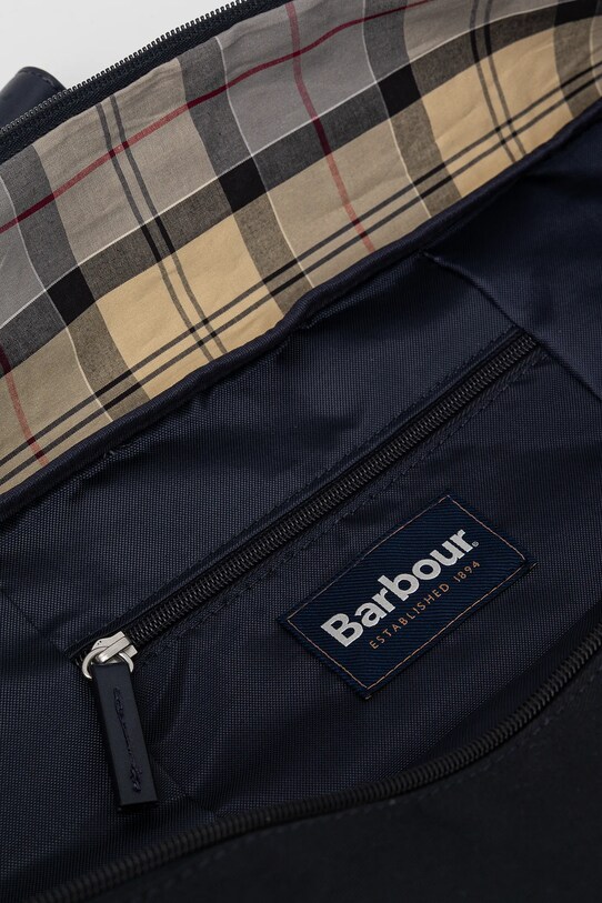 Barbour geanta de bumbac Cascade Holdall UBA0550 bleumarin