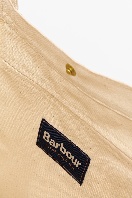 Barbour borsa in cotone Logo Tote Bag UBA0733 beige