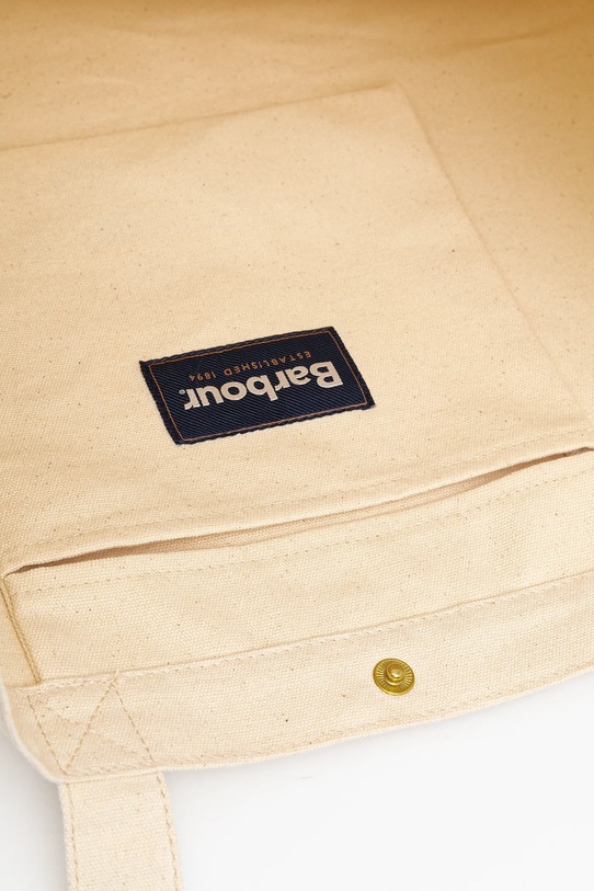 Barbour borsa in cotone Logo Tote Bag UBA0733