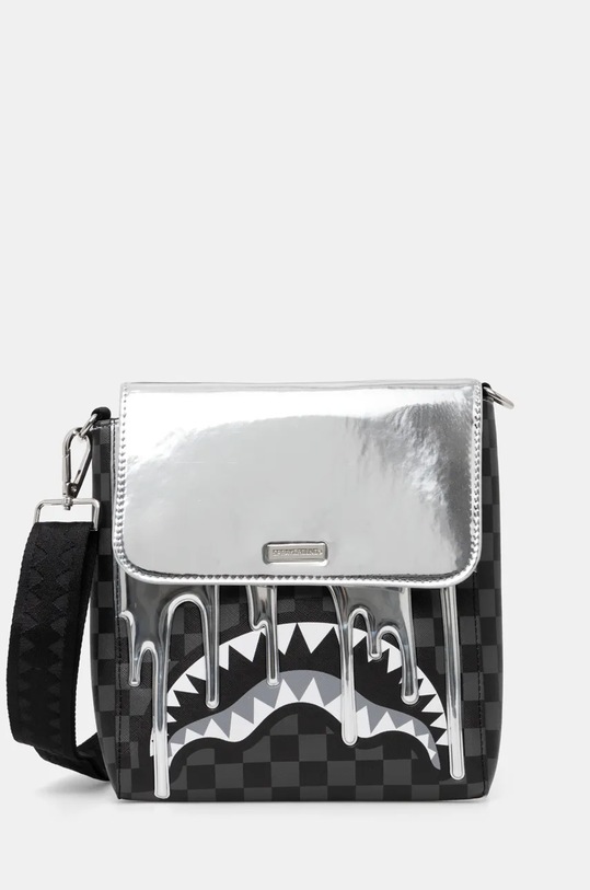Malá taška Sprayground imitácia kože čierna 910B6865NSZ