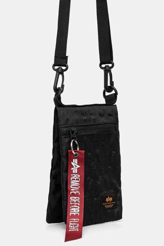 Malá taška Alpha Industries Travel Sling Bag 156950 čierna SS25