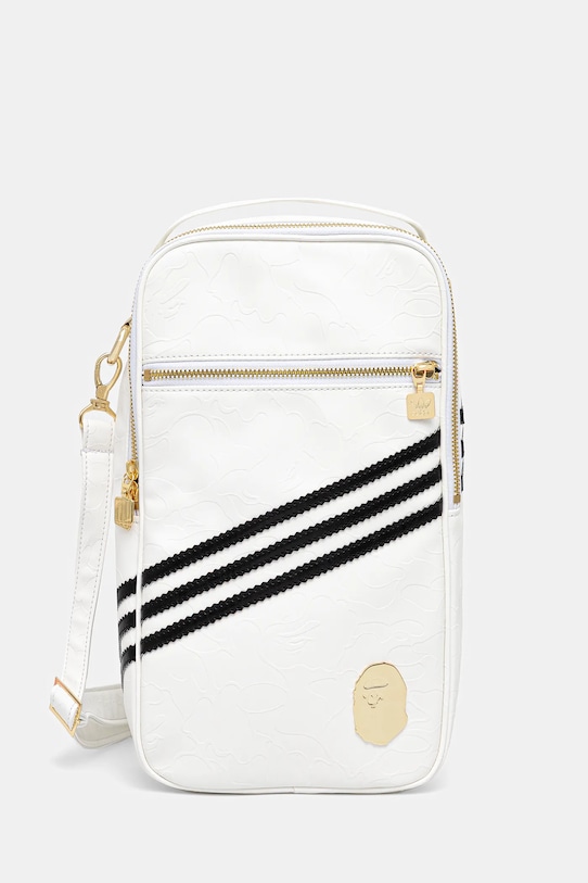 adidas Originals x BAPE SSTR PACK small items bag white color JN7123 JN7123