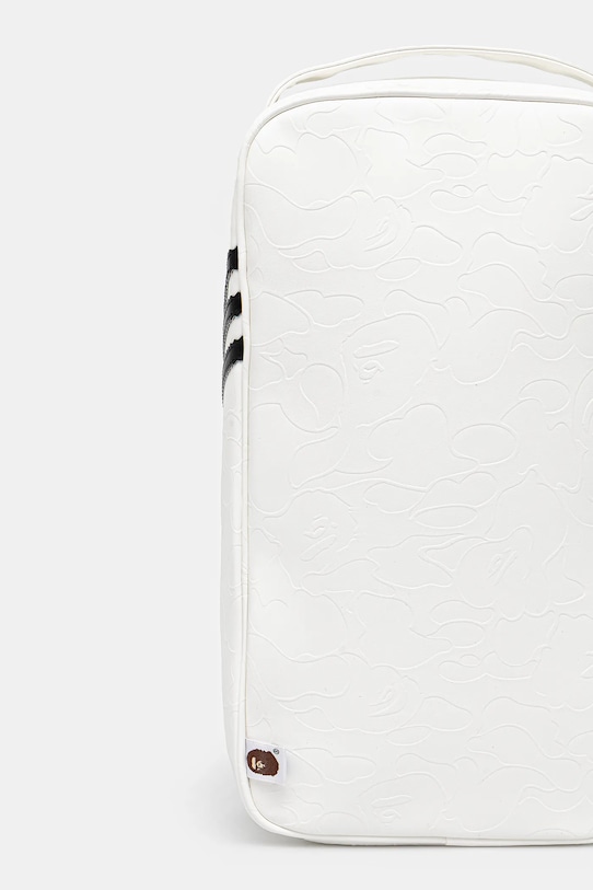 adidas Originals x BAPE SSTR PACK small items bag JN7123 white color JN7123