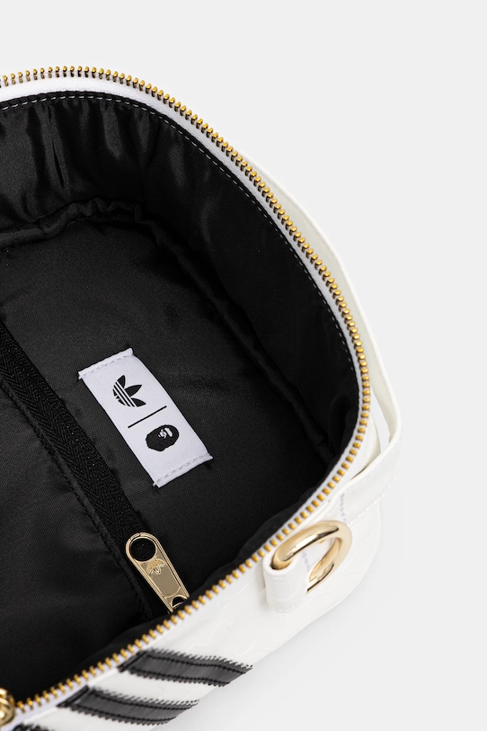 adidas Originals x BAPE SSTR PACK small items bag JN7123 white color JN7123