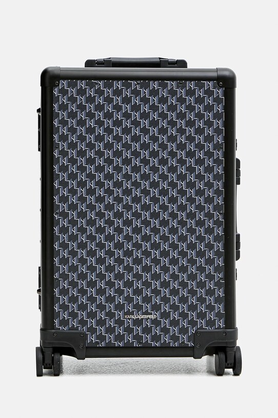 Валіза Karl Lagerfeld 55x36x22 см синтетичний темно-синій A1M30482