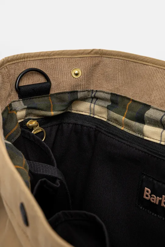 Bavlnený batoh Barbour Barbour Transport 3 Way Tote/Backpack Bag UBA0740 zelená