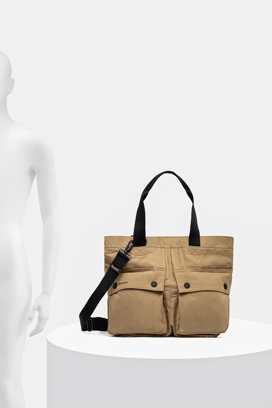 Barbour torba bawełniana Barbour Transport Carry All Tote Bag UBA0744