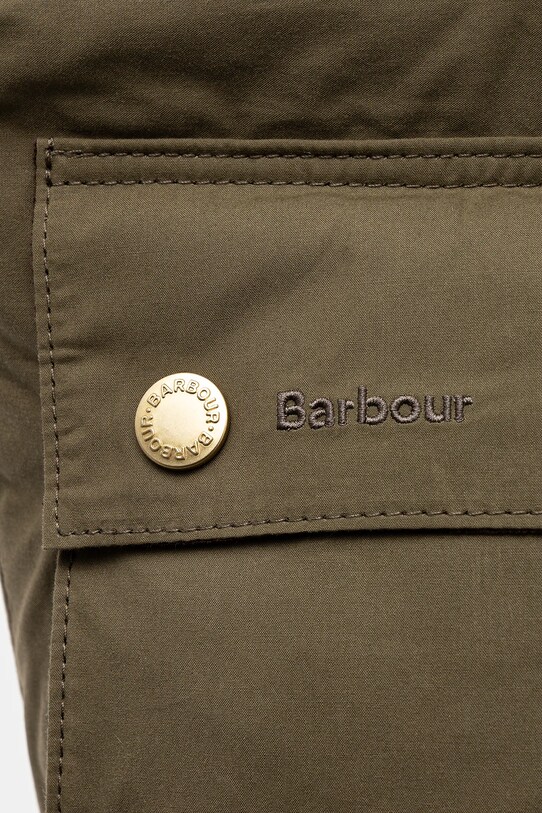 Barbour geantă de bumbac Barbour Transport Carry All Tote Bag verde UBA0744