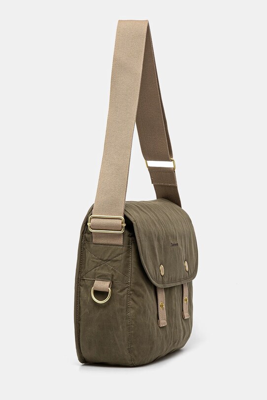 Barbour nerka bawełniana Barbour Transport Riever Crossbody Bag UBA0745 zielony SS25