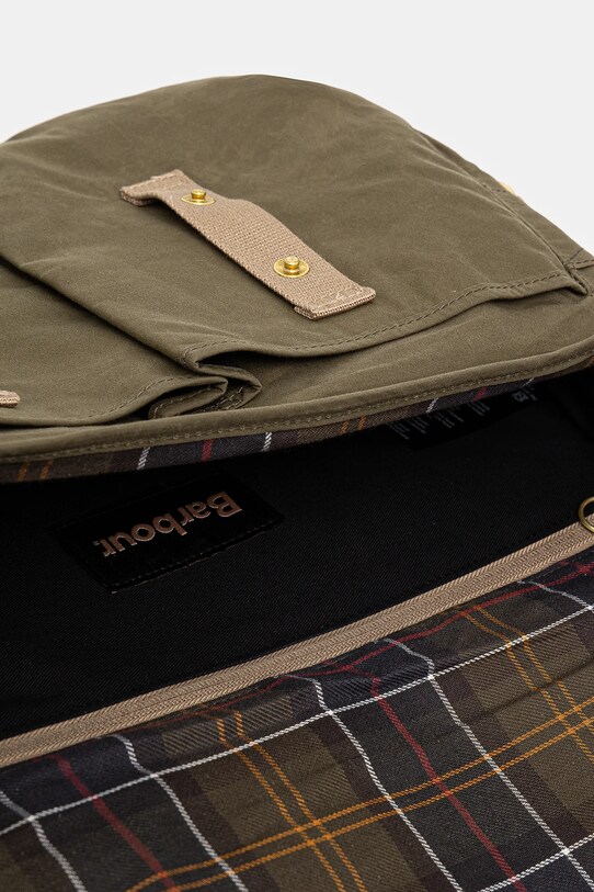 Barbour nerka bawełniana Barbour Transport Riever Crossbody Bag UBA0745 zielony