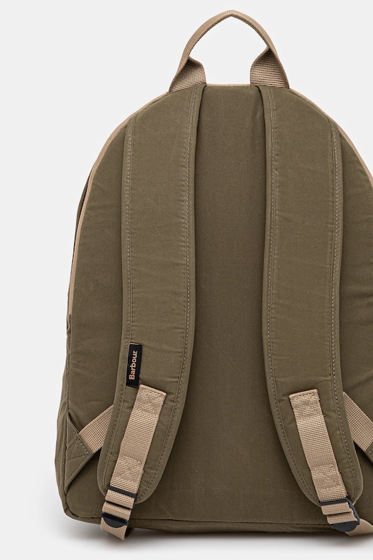 Kiegészítők Barbour pamut hátizsák Barbour Transport Zip Closure Backpack Bag UBA0747 zöld