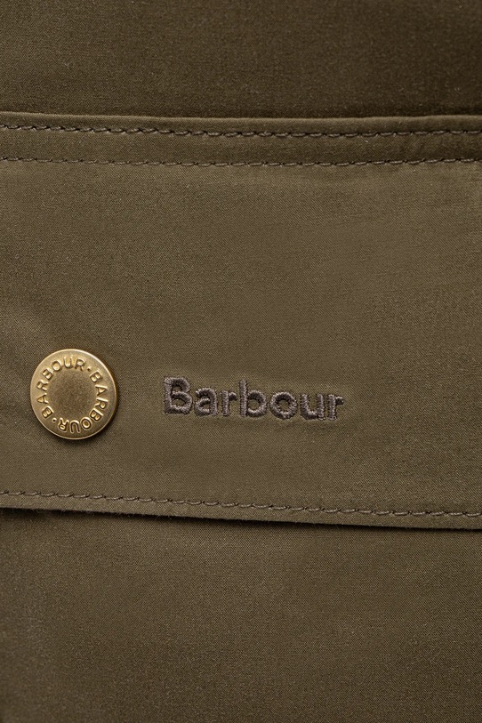 Barbour pamut hátizsák Barbour Transport Zip Closure Backpack Bag zöld UBA0747