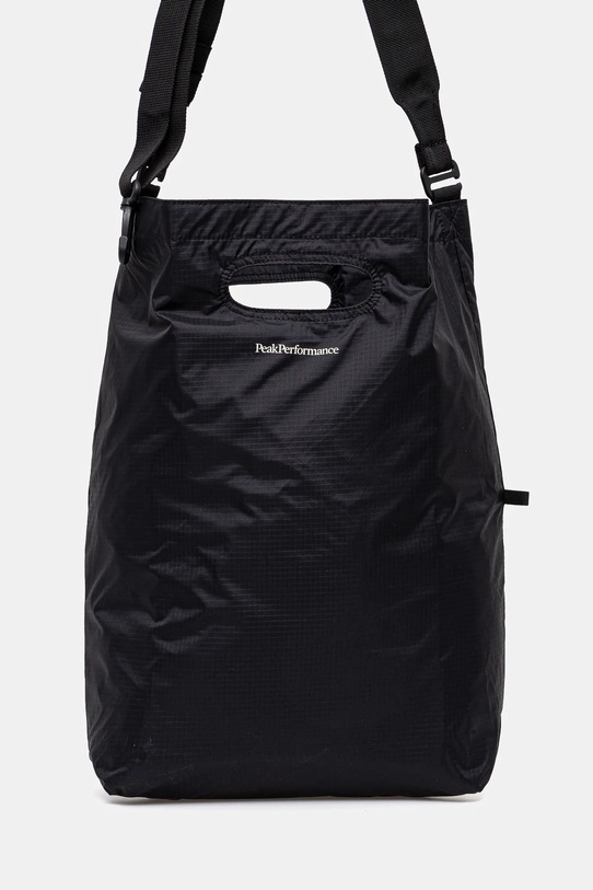 Чанта с две лица Peak Performance надпис черен G80053