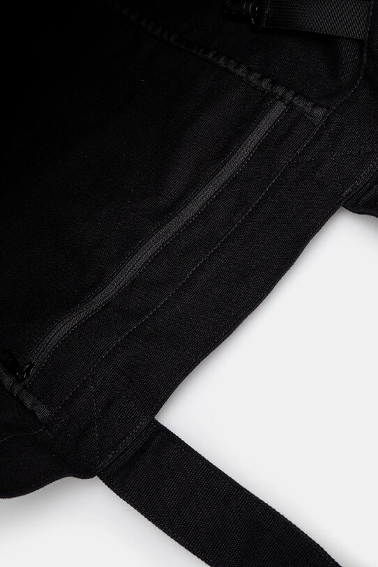 Βαμβακερή τσάντα Carhartt WIP Parker Tote Bag I034595.89XX μαύρο
