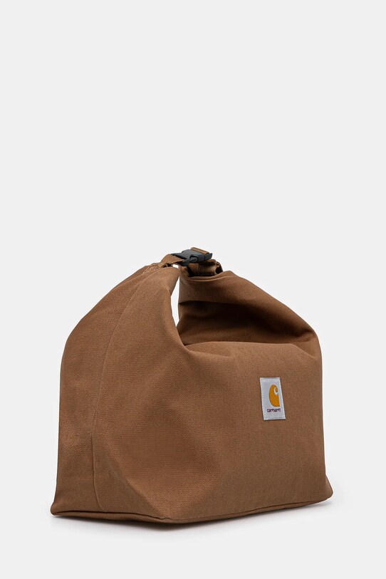 Taška Carhartt WIP Canvas Roll-Up Insulated Bag I034917.HZXX hnedá SS25