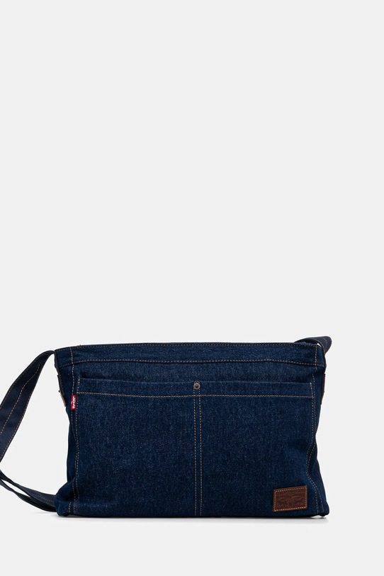 Džínová taška Levi's hladký námořnická modř 002GV.0001