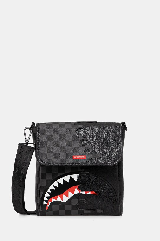 Malá taška Sprayground vzorovaný čierna 910B7483NSZ