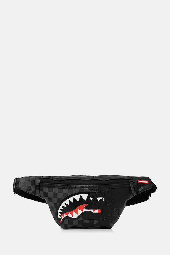 Сумка на пояс Sprayground візерунок чорний 910B7484NSZ