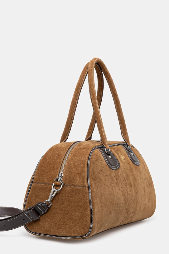 Замшева сумка adidas Originals x Wales Bonner Bwl Bag JM8892 коричневий SS25