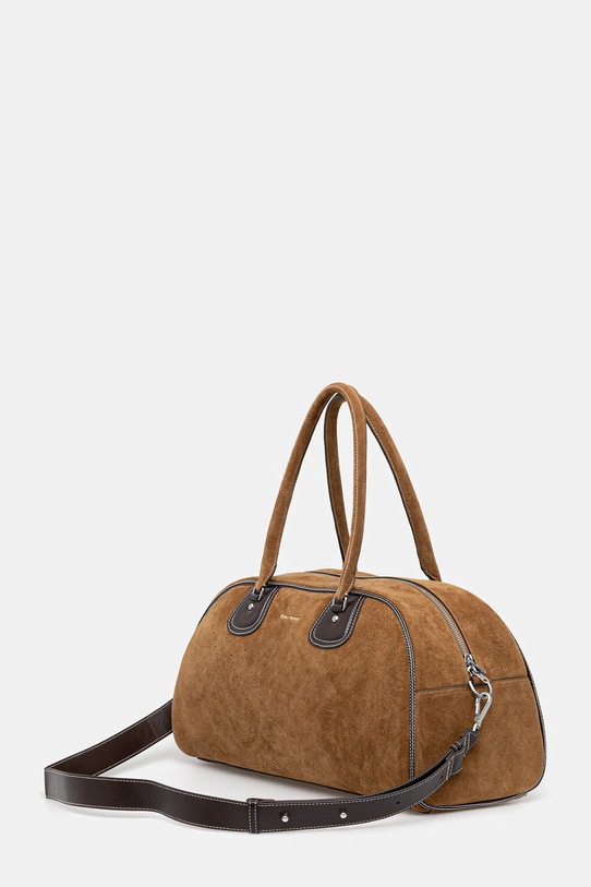 Аксесуари Замшева сумка adidas Originals x Wales Bonner Bwl Bag JM8892 коричневий