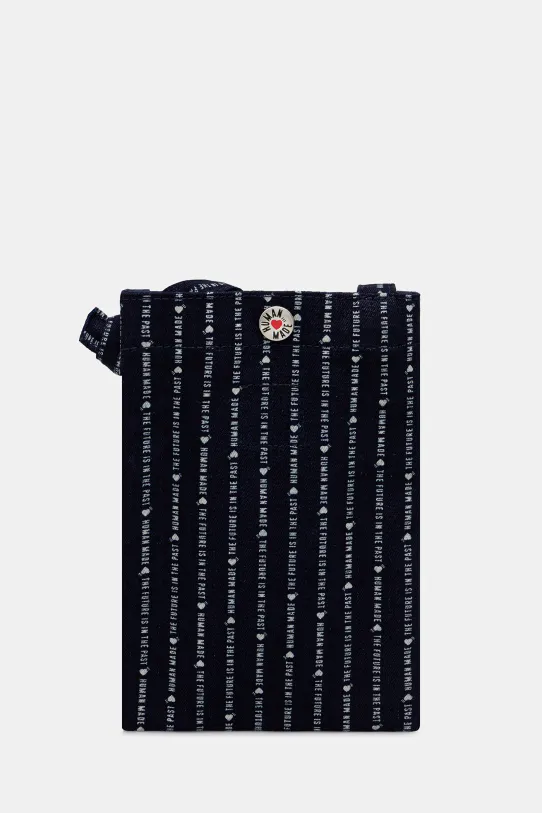 Human Made borsetta Wabash Mini Shoulder Bag stampa all-over blu HM29GD003