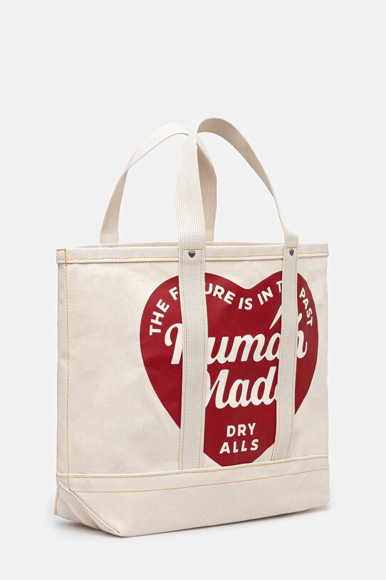 Human Made cotton bag Canvas Tote Large HM29GD004 beige SS25