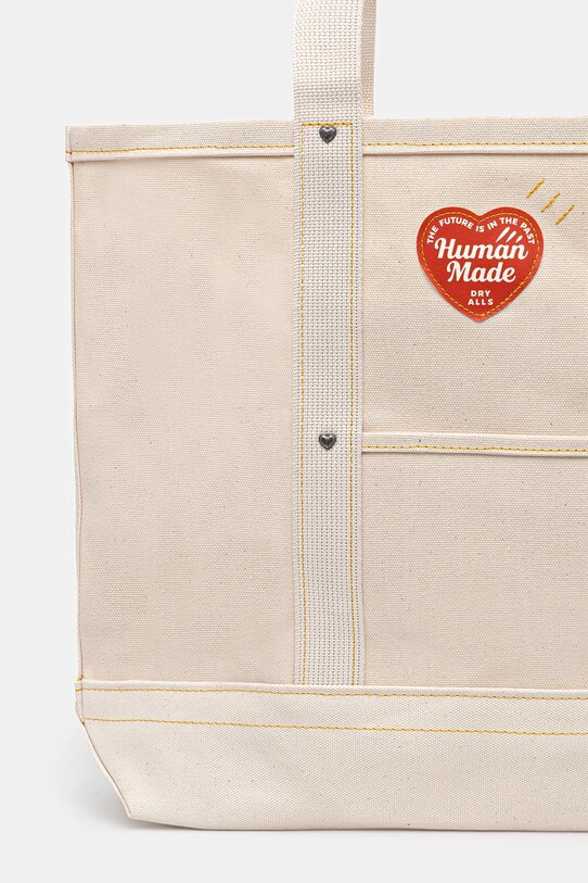 Accessories Human Made cotton bag Canvas Tote Large HM29GD004 beige