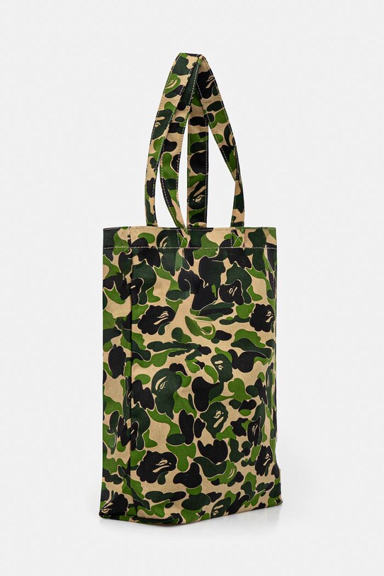 A Bathing Ape torba ABC camo tote bag 1K80189010 zielony SS25