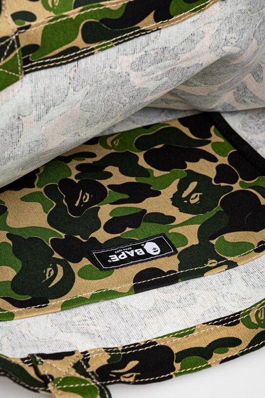 A Bathing Ape torba ABC camo tote bag 1K80189010 zielony