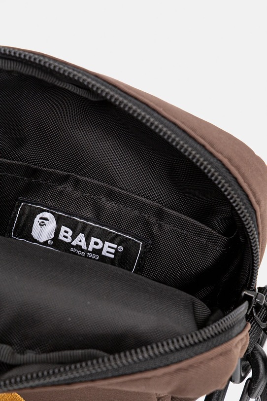A Bathing Ape saszetka APE head mini bag 1L30190006 brązowy