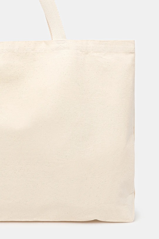 Akcesoria Café Kitsuné torba bawełniana Tote Bag OU05107WB0013 beżowy