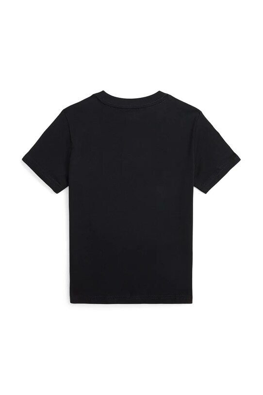 Дитяча бавовняна футболка Polo Ralph Lauren 322832907055 чорний SS25