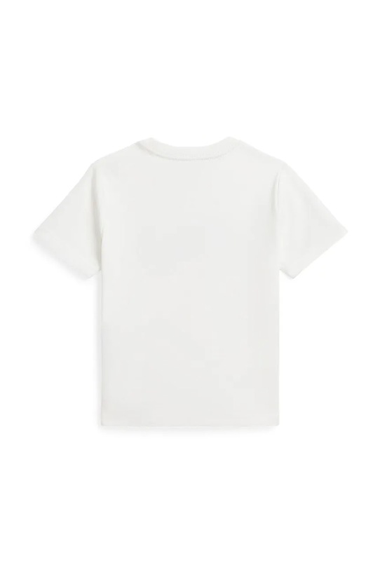 Polo Ralph Lauren t-shirt bawełniany dziecięcy 322958159002 biały SS25