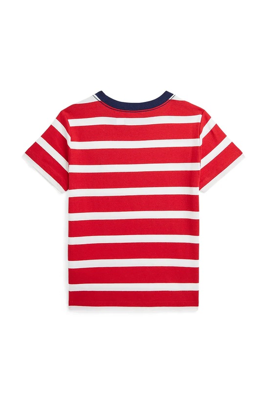 Polo Ralph Lauren t-shirt bawełniany dziecięcy 322958170001 czerwony SS25