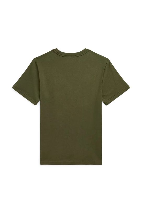 Polo Ralph Lauren tricou de bumbac pentru copii 323832904170 verde SS25