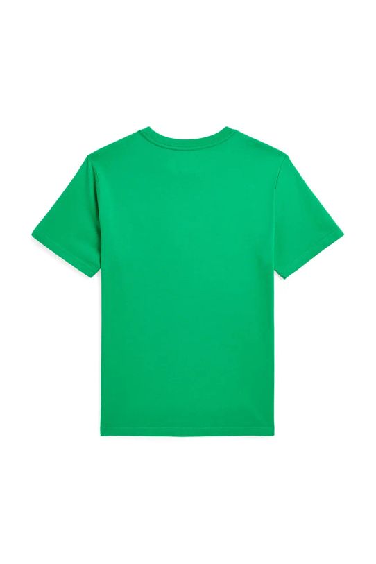 Polo Ralph Lauren t-shirt in cotone per bambini 323832904175 verde SS25