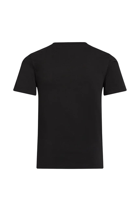 Chłopiec Calvin Klein Jeans t-shirt bawełniany dziecięcy 0 IB0IB02362.PPYA czarny