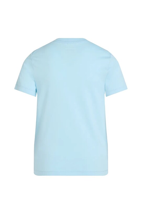 CHLAPEC Dětské bavlněné tričko Calvin Klein Jeans 0 IU0IU00676.128.176.PPYA modrá